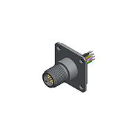 Amphenol CONEC 43-01354 ປະກອບຊ່ອງ M12 ຊາຍ SAL-12-FSV12-0.5-26