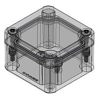 Serpac RB85P06B10B NEMA/IP ອັດຕາສ່ວນ N4/IP67 ສີດຳ/ສີດຳ 7.87 x4.72 x1.59 ນິ້ວ