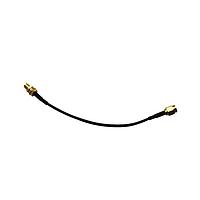 Low Power Radio Solutions (LPRS) RG174150MMCABLE ການປະກອບສາຍສັນຍານ RF RG174 150mm ປລັກ SMA ໄປຫາປລັກຈັກ SMA Bulkhead