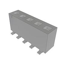 Samtec FHP-05-02-T-S ພາວເລີ້ມໃຫ້ກັບບອດ .156" ພາວເອຍ ໂຊເກດສະຕຣິບ