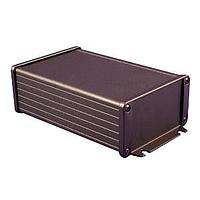 Hammond Manufacturing 1457N1602BK ບອດ PC ມີຂ້າງປະຕູ 6.3x2.15x4.09" ສີດຳ