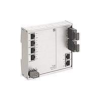 HARTING 24020062200 ອຸປະກອນສະຫນັບສະຫນູນ Ethernet ບໍ່ມີການຈັດການ Ha-VIS eCon 2062BT-AF - ສະຫນັບສະຫນູນບໍ່ມີການຈັດການມີ 6 RJ45, 2 SC Duplex SM Fiber, (ຂະໜາດອຸນຫະພູມຂະຫນາດກວ້າງ)