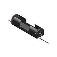 Keystone Electronics 2467 ຖານຖ້ວມແບດເຕີຣີ AAA Battery HOLDER 6" LEADS