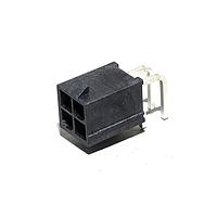 Molex 46991-1004 Power Mini-Fit Jr LCP RA Hdr NoPeg 4ckt Tin