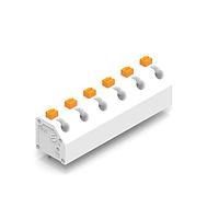 Wurth Elektronik 691417420006 ບລັອກຂໍ້ຕໍ່ຄົງທີ່ WR-TBL 7.62mm Pitch ບໍ່ມີສະກຣູ 6P