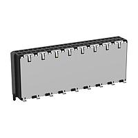 ERNI - TE Connectivity 224516-E ຕົວເຊື່ອມ 50-PIN, ຕັ້ງຕົວຢູ່ແບບຕັ້ງຕົວ, SMT
