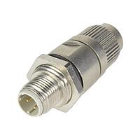 HARTING 21033811425 Straight PFT M12 IDC ປົກກັນສະຫນາມ D-COD. 4POL. ML