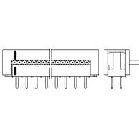 AMP Connectors - TE Connectivity 3-216791-4 ສາຍສະບັບ Ribbon AMP LATCH D/P ASSY