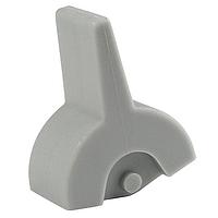 NKK Switches AT4149H ຝາພັດເດີ .365" ກວ້າງ ຝາພັດສີເທົາ ສໍາລັບ M, M2T, P