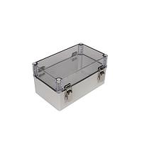 Bud Industries PTH-22506-C ກະບອງຄຸ້ມຄອງໄຟຟ້າ PC+10% ເສັ້ນໃຍເກັບແບບເອງ ແລະ ຝາປິດແຈ້ງ (9.8 X 5.9 X 5.1 ນິ້ວ)
