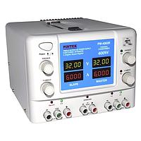 PINTEK PW-4063R DC Power Supply (32V/6A x 2 + 5V/3A ; 4 Digits + 4 Display)