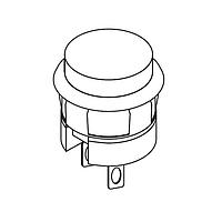Mountain Switch 107-3044-EV ສະຫຼຸບສະຫຼຸບມາດຕະຖານ SPST OFF-(ON)