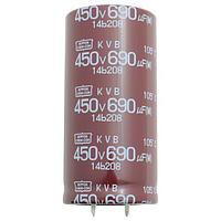 Chemi-Con EKVB451VSN241MQ35S ອິເລັກໂຕລາຍຕິກ ຄາປາຊິເຕີ 450VDC 240uF Tol 20% 25.4x35mm AEC-Q200