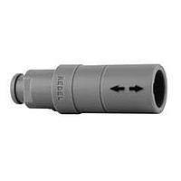 REDEL PRG.M0.6NL.LC65NZ ປຸດ-ດຶງ ຕໍ່ຕ່າງ 6P FREE SKT SOLDER CBL COLLET 6.5MM ສີດຳ