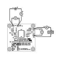 Analog Devices DC1311A-B ບົດຄວບຄຸມແຮງດັບໄຟຟ້າ - ບົດຄວບຄຸມສະຫວັດດັບ LTC3805-5 ແຜງທົດລອງປະກອບກັນ, Vin: 18V