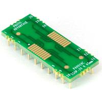 Chip Quik PA0018C ອາແດບເຕີ SSOP-20 ເປັນ DIP-20 SMT Adapter (0.65 mm pitch) Compact Series