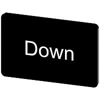 SIEMENS 3SU19000AD160DM0 ປ້າຍປ້າຍປ້າຍ, ປ້າຍປ້າຍ INSCR. LABEL, ສີດຳ 17.5 X 27MM, ລົງ