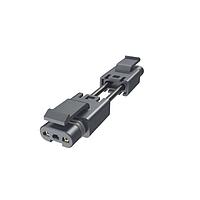 Amphenol Commercial Products FLHT2P008C0 ຮອງສະໜອງສາຍແລະຮອງສາຍສະໜອງ FLH Series - ການປະສົມສາຍສອງທາງ