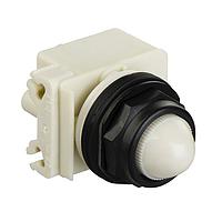 SCHNEIDER 9001SKP38LWW9 ອິນດິເຄເຕີ WHITE LED PILOTLIGHT 120V 30MM, ປະເພດ SKP