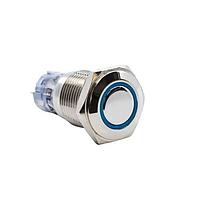 E-Switch PV3F2H0SS-341 ຕ້ານການທຳລາຍ 2A 48VDC BLU LED 16mm On(On)