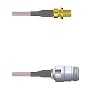 Amphenol Custom Cable Q-2X01V000R018i ສາຍສັນຍານ RF SMA-SJB/N-SJ G316D 18I