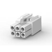 AMP Connectors - TE Connectivity 172168-1 ກອງຮັບສະຕິກ 6CKT MATE-N-LOK HSG