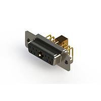 EDAC 630-11W1640-5T2 ຕູ້ຕິດຕໍ່ D-Sub ປະສົມມຸມຂວາ ຕູ້ຕິດຕໍ່ພະລັງງານ Combo D-Sub