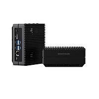 Seeed Studio 110110146 ຄອມພິວເຕີແບບບອດເດີດ Single Board Computers reComputer J3010-Edge AI Device ມີໂມດູນ NVIDIA Jetson Orin Nano 4GB, 4xUSB 3.2, WiFi/BT, ຊ່ອງ M.2 Key E ແລະ Key M, ກຸ່ມອະລູມິນຽມ, ລະບົບ Jetpack ທີ່ຕິດຕັ້ງລ່ວງໜ້າມີ NVIDIA JetPack ໃນ 128GB NVMe SSD