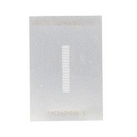 Chip Quik FPC050P030-S ປຸ່ມຊອກແລະອາແດບເຕີ FPC/FFC SMT Connector (0.5 mm pitch, 30 pin ຫຼືນ້ອຍກວ່າ) Stencil