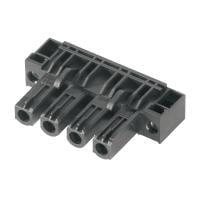 Weidmuller 1043300000 ຮອງສົງຫົວຂໍ້ມູນແລະສາຍສົງ BLL 7.62HP/05/90F 3.2SN BK BX
