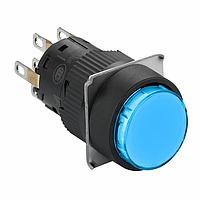 SCHNEIDER XB6EAF6B2P ສະຫຼອງມາດຕະຖານ IPB ປຸ່ມກົດຮອບສີຟ້າ 24V 2 NO/NC