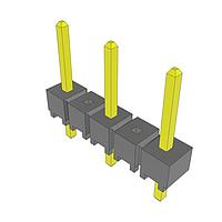 Samtec HTSW-203-07-G-S ພິນເຮດເດີຮອງຮ້ອນສູງ ສະແຕຣິບພິນເຮດເດີ PCB