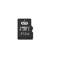 ATP Electronics FT512GUD4APEBFI SD Cards ອຸປະກອນອຸດສາຫະກຳອຸນຫະພູມ TLC microSD ທີ່ມີຄວາມທົນທານສູງ