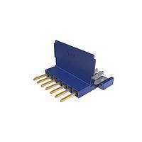 Amphenol FCI 66226-039LF ຕົວເຊື່ອມ Clincher™ Flex Connectors, Pin Assembly, ແຖວດຽວ, 7 ຕຳແໜ່ງ, ຊິ້ນຫຼອດ 2.54mm (.100in)
