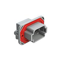 Amphenol SINE Systems AT13-08PA-BM05CP ຕົວເຊື່ອມລົດຍົນ 8 ຕຳແໜ່ງ 90 ຟແລນຈ໌ມາຍງານ PCB Receptacle