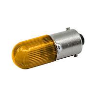 VCC 1835LS3-A-CA ໂຈມ LED ແທນ T-3 1/4 240V ບາໂຍເນດ ສີເຫຼືອງ