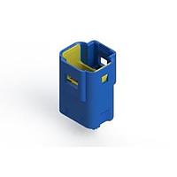 EDAC 560-003-420-301 ຕູ້ແບບບອດຕໍ່ຕໍ່ປິນແລະປະຕູກ 3 ປິນ ສີຟ້າ