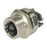 HARTING 21033812813 ຕົວເຊື່ອມຕົວກົງ M12 Cat6a Bu gerade VWM