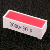 Kingbright DF3ID ບາແຖວໄຟ LED ແດງ 625nm 31mcd ແຖວໄຟກະຈາຍແສງ