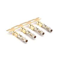 Amphenol SINE Systems SS20M2G30 ປະຕູຕິດຕໍ່ Contacts Socket Contact, Stamped, ຂະໜາດ 16, ທອງ 30u" ຢູ່ບໍ່ Nickel, ຂະໜາດສາຍ .34-.50mm , 22-20 AWG, ມີ 3 Tangs. 3,000 ຊຸດ. Reel