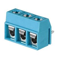 Same Sky (formerly CUI Devices) TB002V-500-22BE ບລັອກຂໍ້ຕໍ່ຄົງທີ່ ບລັອກຂໍ້ຕໍ່, ປະເພດກັບສະກຣູ, 5.00 , ຕັ້ງພູມ, 22 ໂພນ, CUI ສີຟ້າ, ສະກຣູມີລອດ, ຕິດບອດ PCB