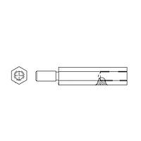 Vicor 23709R ຊຸດວົງກົງມິດຕຣິກ BOM, VIPAC LONG STANDOFF KIT -