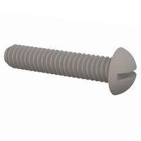Essentra Components 012520R125 ສະກຣູດທີ່ມີລູກຮອບທີ່ມີຊ່ອງກາງ, 1/4-20 ການດັບກະດູກ, ຍາວ 1 1/4