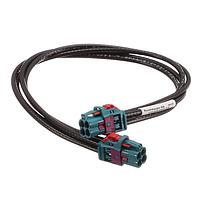 Rosenberger L02-030-0305-Z-Z ການປະກອບສາຍ RF HFM Quad F / HFM Quad F CableAssembly 1FT