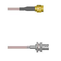 Amphenol Custom Cable Q-3B0040005048i ສາຍສະບັບ RF SMA-SP/BNC-SJB G316 48I
