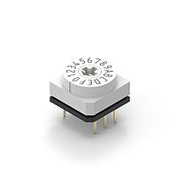 Wurth Elektronik 428527520917 ສະຫນັບສະຫນູນການຫຼຽນສົດ WS-ROSV Rot Swi IP67 16Pos Hor Ivory