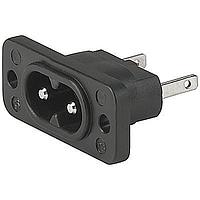 Schurter 6160.0023 ປະຕູເຂົ້າ 2576 APPLIANCE INLET 2.5A 70C