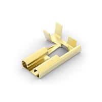 AMP Connectors - TE Connectivity 4-280050-1 ປະຕູຕ່າງ FASTON CONN 6,3 MM SR. FLAG REC. CTC