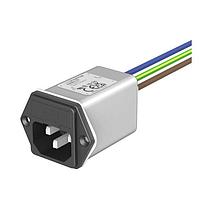 Schaffner FN9260SB-2-07-10 ຕູ້ປ່ອງການໃຊ້ງານ IEC Inlet Filter ມີ Dual Fuse 250VAC, 2A, <5uA, ສາຍສອງ, ການຍຶດເຂົ້າແບບຕັ້ງຕົວຢ່າງ 0.6 ຫາ 1.5mm