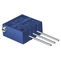 Bourns 3252L-1-305LF ມູນຕິງເຕີ Multiturn 0.5 in Square Trimming Potentiometer 1/2" SQ MT CERMET TRIMMER